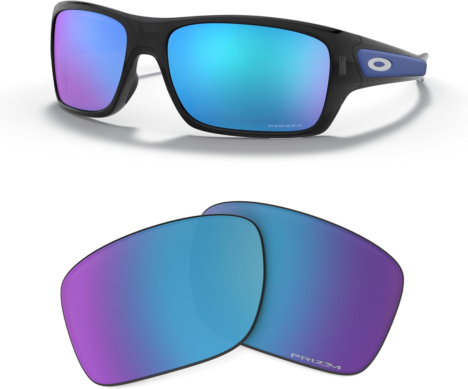 OAKLEY Original Turbine OO9263 PRIZM Trail Replacement Lenses For Men For Women+ Bundle Microfiber Pouch -FRAMES NOT INCLUDED