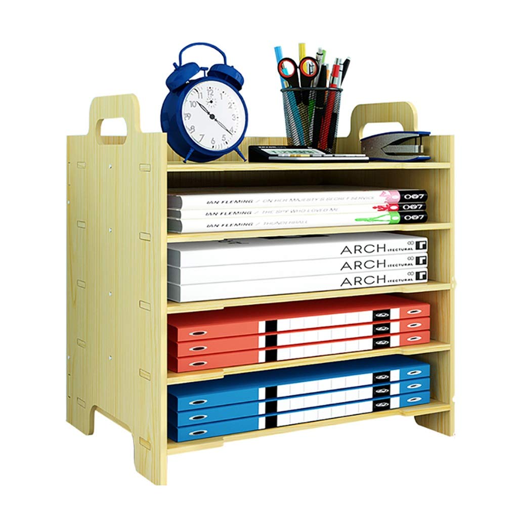 le File A4 MultiLayer Sto Box Desk File Rack impilabile Cartella SorterEfficiente Documenti Sto Solut per la casa &