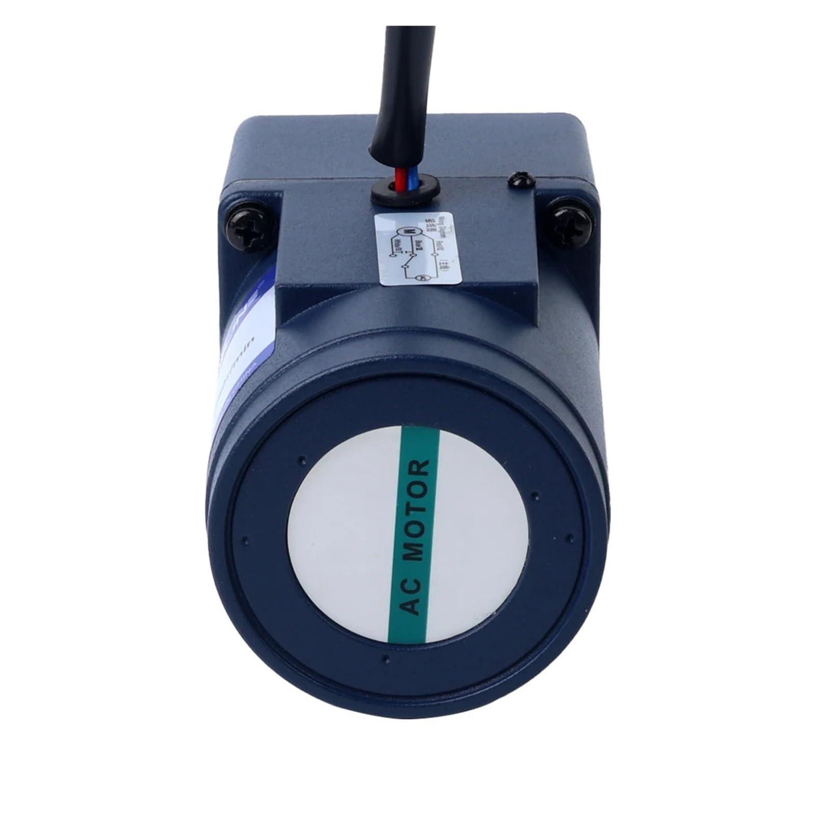 15W AC induction motor 110VAC 60Hz flange 70mm spur gearbox single phase induction motor shaft 10mm suitable for industry(155RPM)