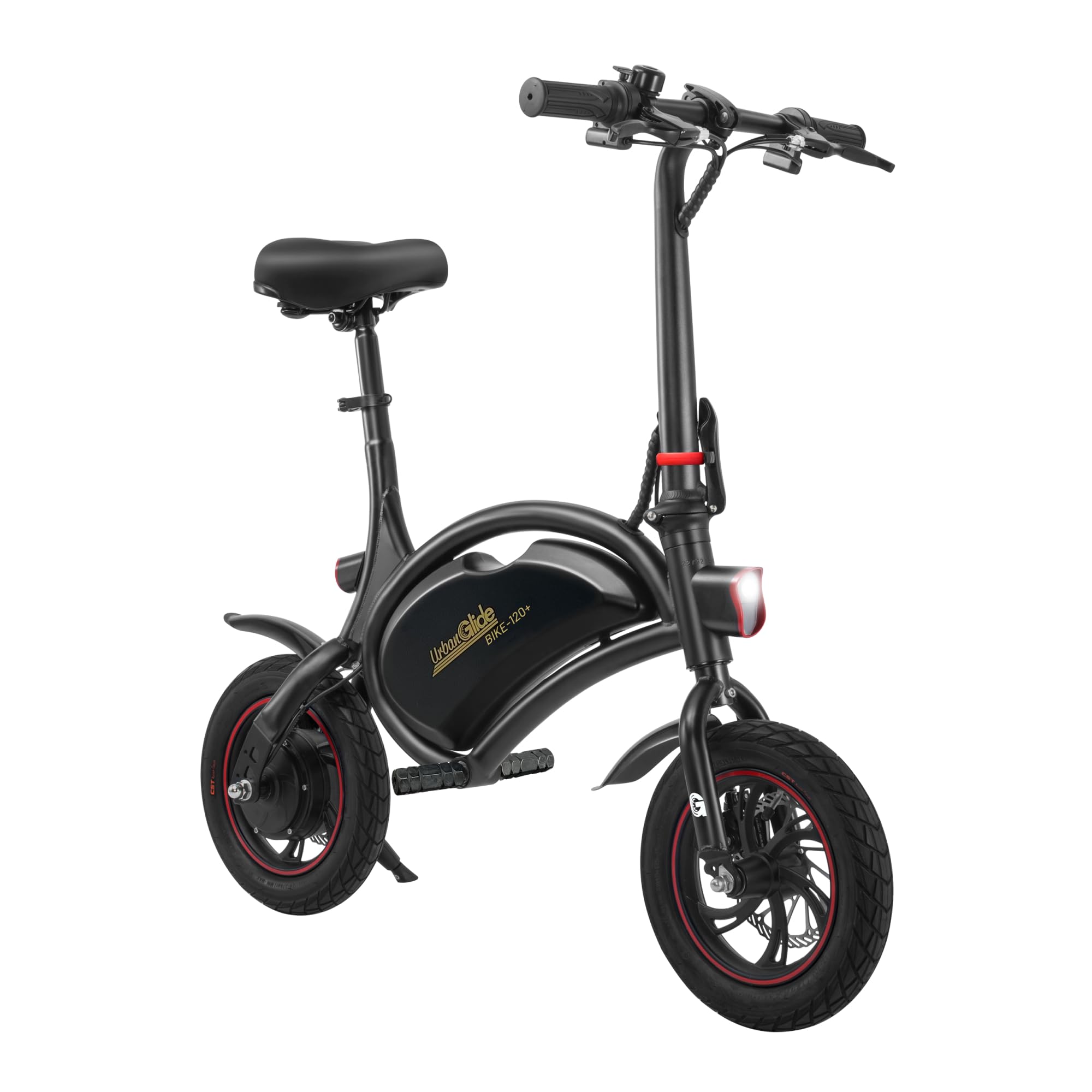 UrbanGlide Draisienne Électrique Adulte 120 – Moteur 250W - Autonomie 18 km - Roues 12" Gonflables - Batterie 42V/5.2Ah - Poids 15Kg