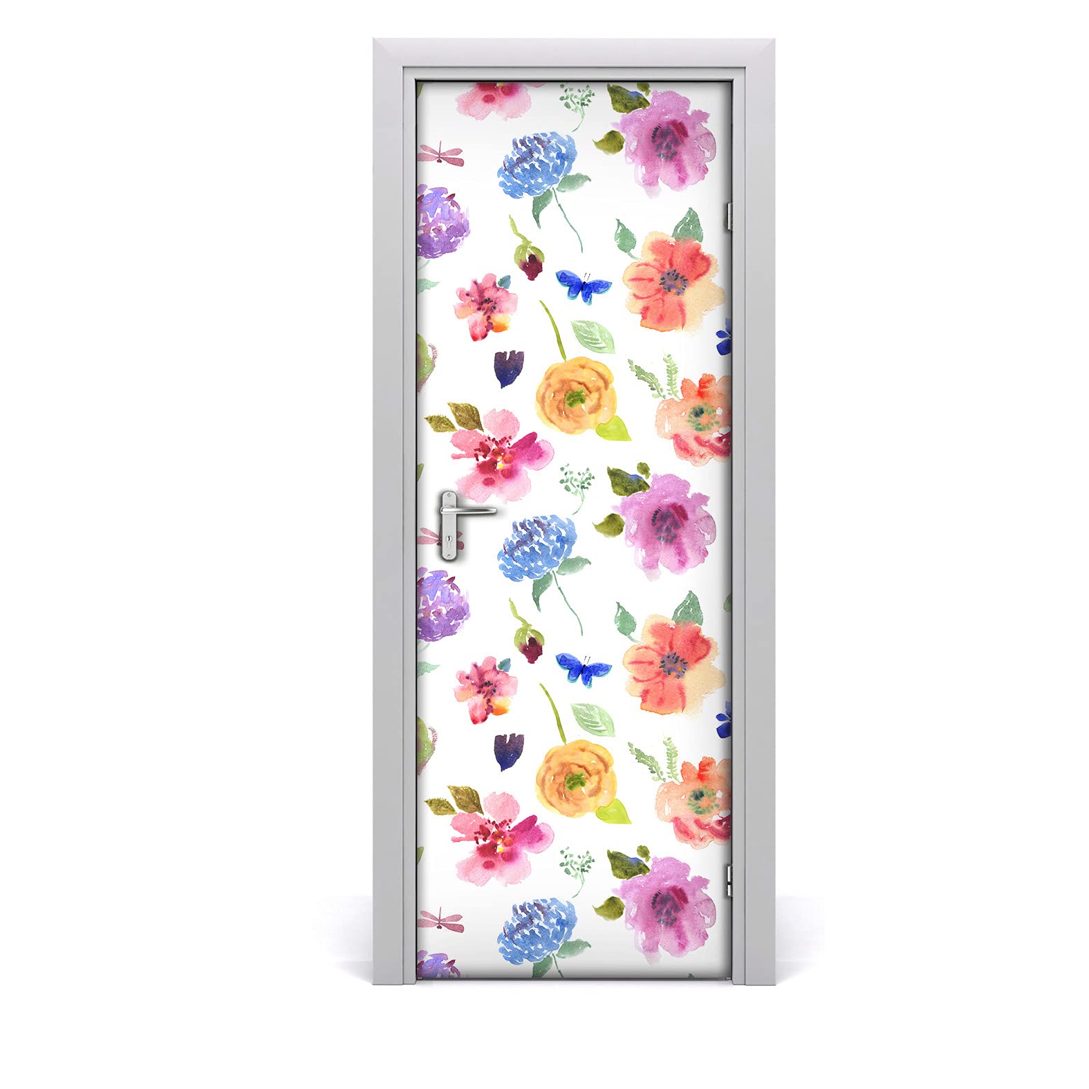 Autocollant de porte étanche Coloray pour relooker facilement votre entrée