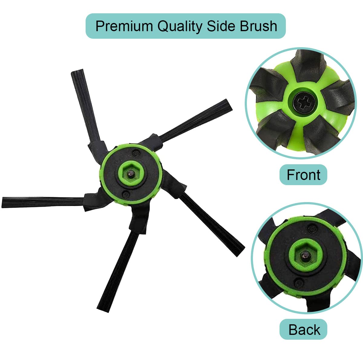 Recambio Roomba DingGreat Kit De Reemplazo Para IRobot Roomba S9 (9150) Y S9+ Plus (9550) Robot Aspirador - 2 Filtros, 4 Cepillos Laterales, 2 Bolsas, 1 Juego De Repuesto De Roomba