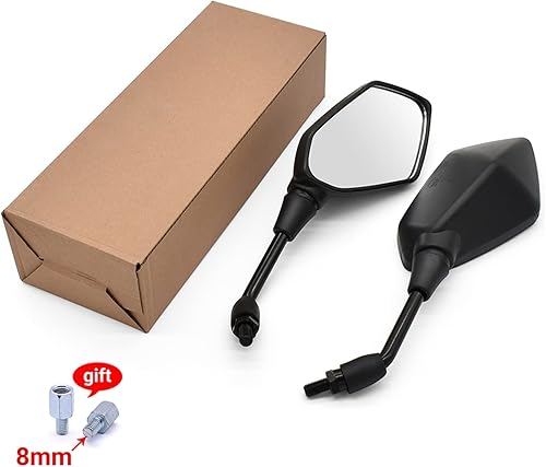 Miniatura 4 de Espejo retrovisor de motocicleta Espejo convexo trasero para Kawasaki Versys 650 KLZ1000 Z400