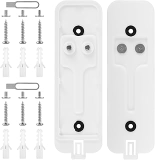 2PCS Blink Doorbell Backplate Replacement, Doorbell Mounting Bracket Blink Doorbell Mounting Bracket Blink Doorbell Back Plate with Screws Blink Doorbell Accessories for Home Office Apartment (White)