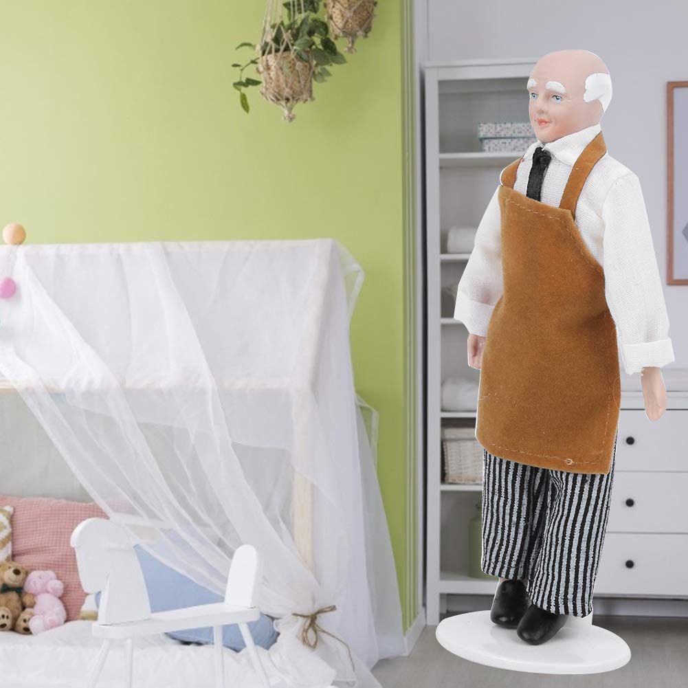 1:12th Scale Dolls House Miniature People Porcelain Figure