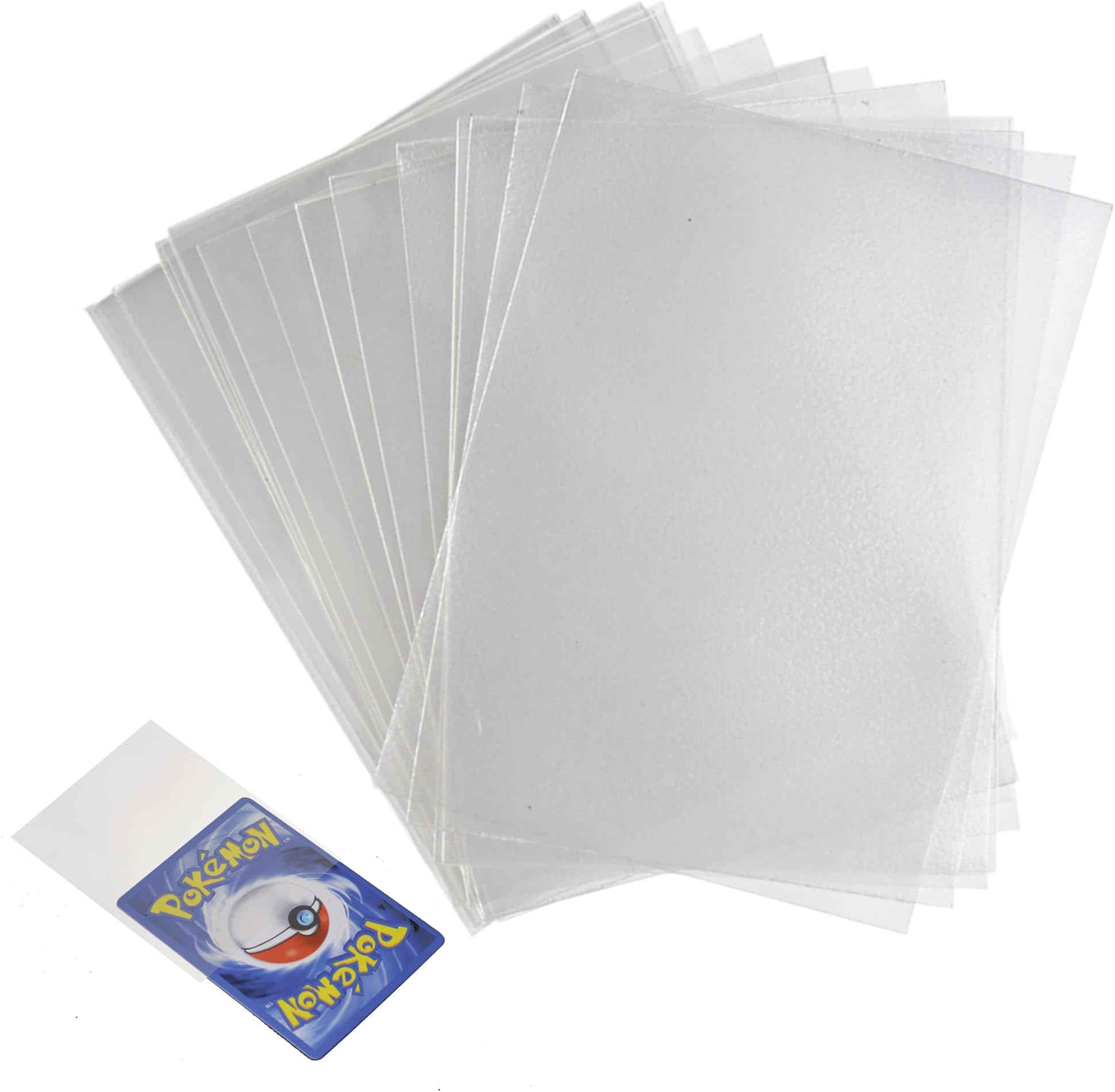 Glorific Mart Penny Sleeves Pack of 100 Clear Card Sleeves for