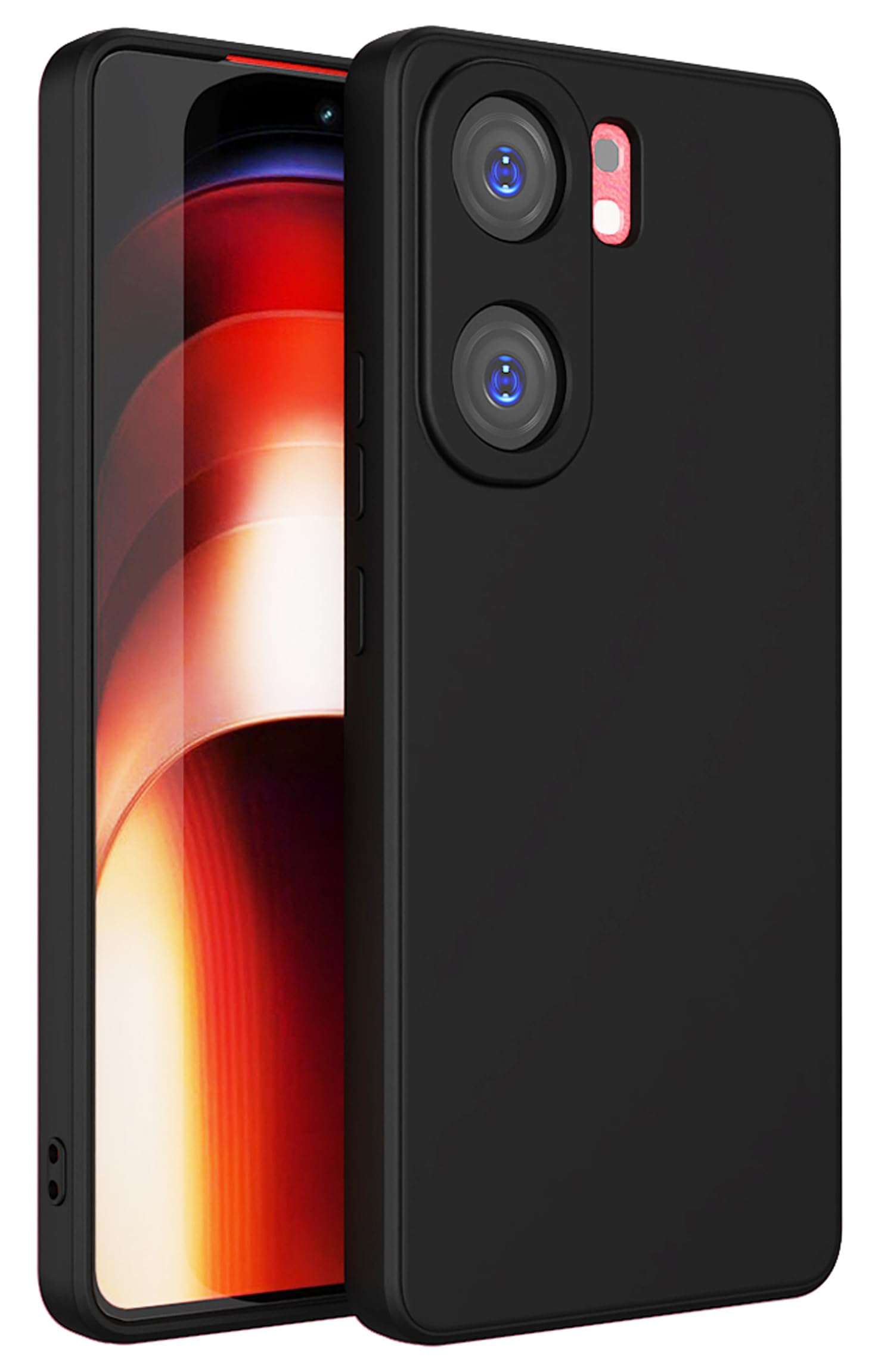 Kapa Matte Protective Lens Flexible Back Cover for IQOO Neo 9 Pro | Slim Silicone with Soft Lining Shockproof Full Body Bumper Case (Black) (B0CZNNBVWK) Amazon Price History, Amazon Price Tracker