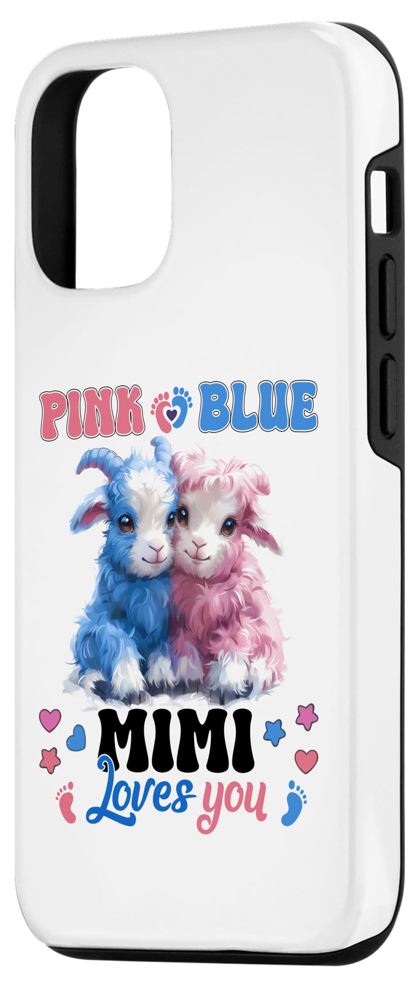 Amazon.co.jp: iPhone 14 Pink Or Blue Mimi Loves You Cute