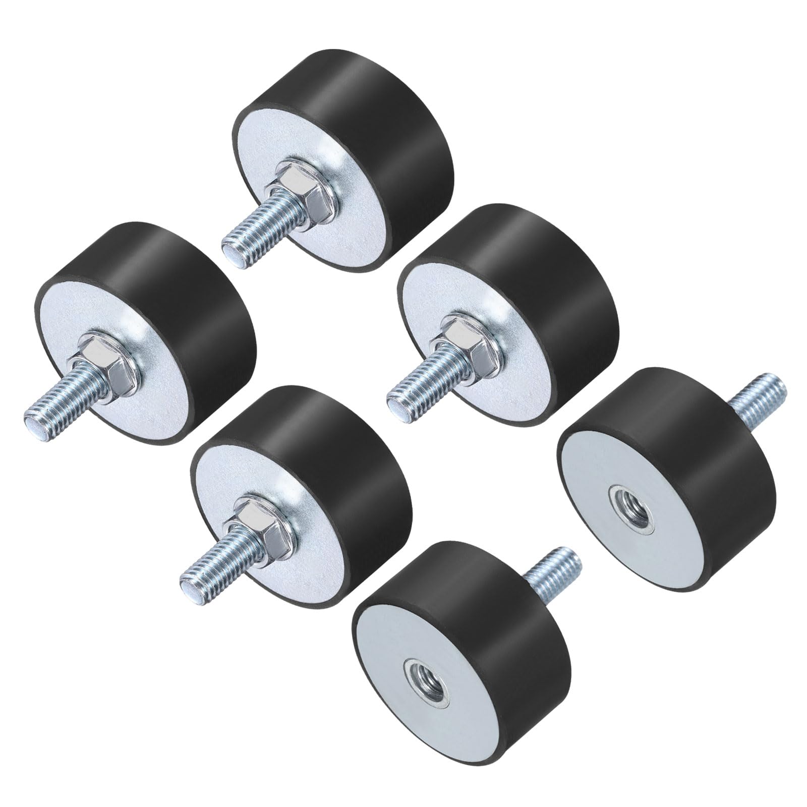 uxcell 4pcs M4x10mm Rubber Isolator Mounts with Studs 15x15mm — Amazon image 15