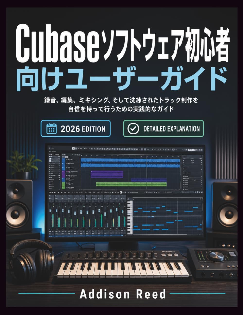Cubaseソフトウェア初心者向けユーザーガイド: 録音、編集、ミキシング、そして洗練されたトラック制作を自信を持って行うための実践的なガイド