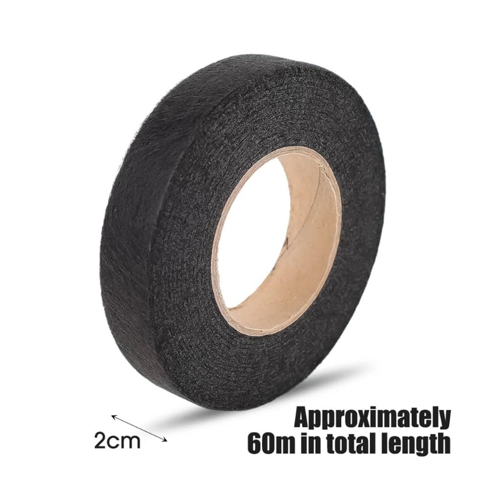 Klebeband zum Säumen, Hosenkante kürzen Klebeband Paste Kleber doppelseitige Einlage Stoff Tuch Eisen auf Web DIY Nähen Handwerk Zubehör(White,1cmx60m)