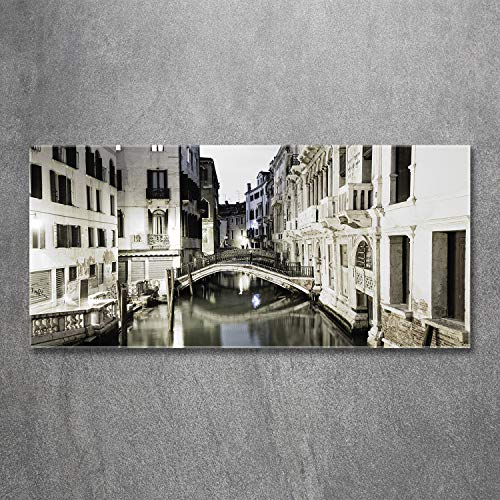 Image Verre Plastique Déco Tulup 120x60cm - Tableau Plexiglas Venecia Italia Beige