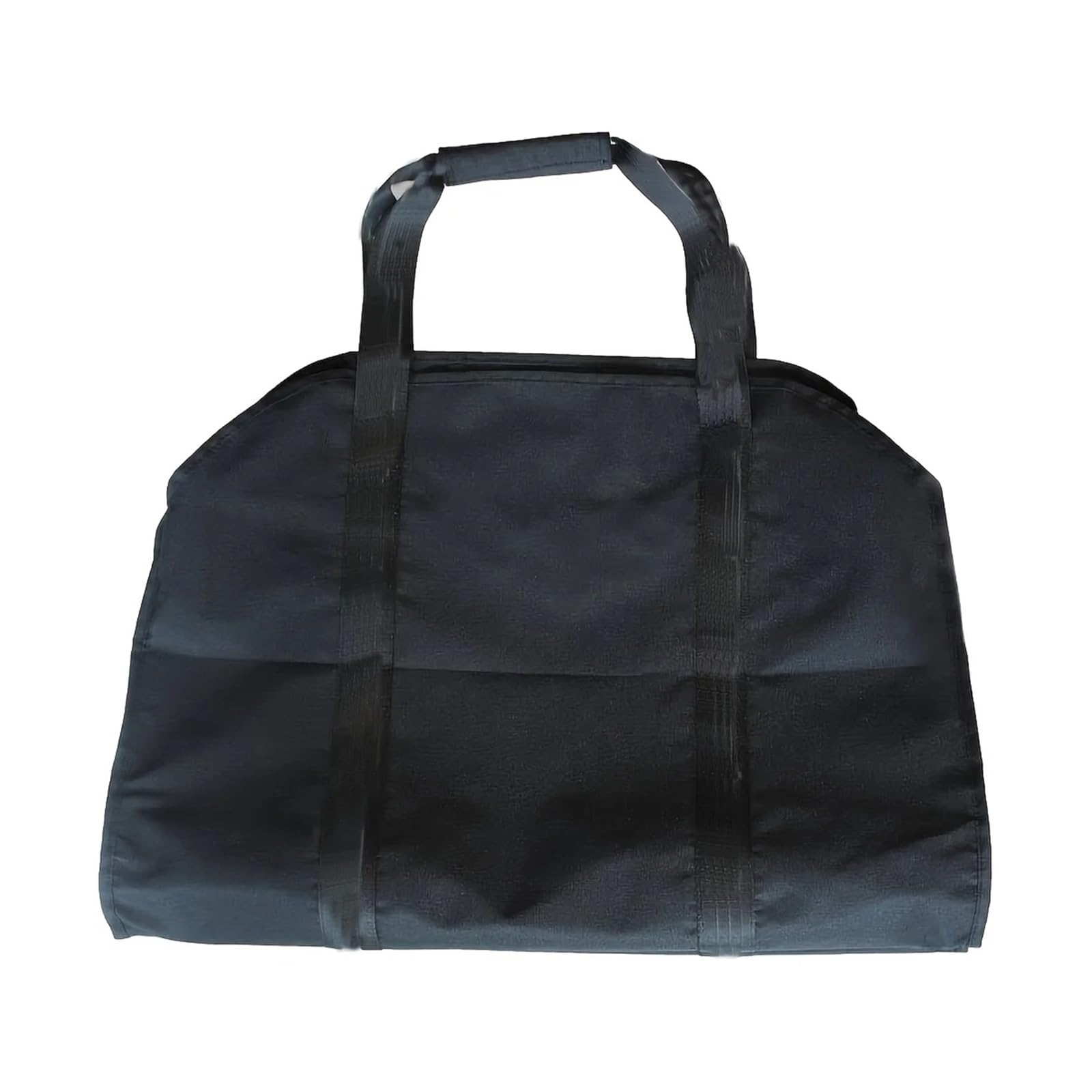 1pcs Firewood Carrier Bag - Large Capacity Log Transporter With Sturdy Handles For Wood(Black)