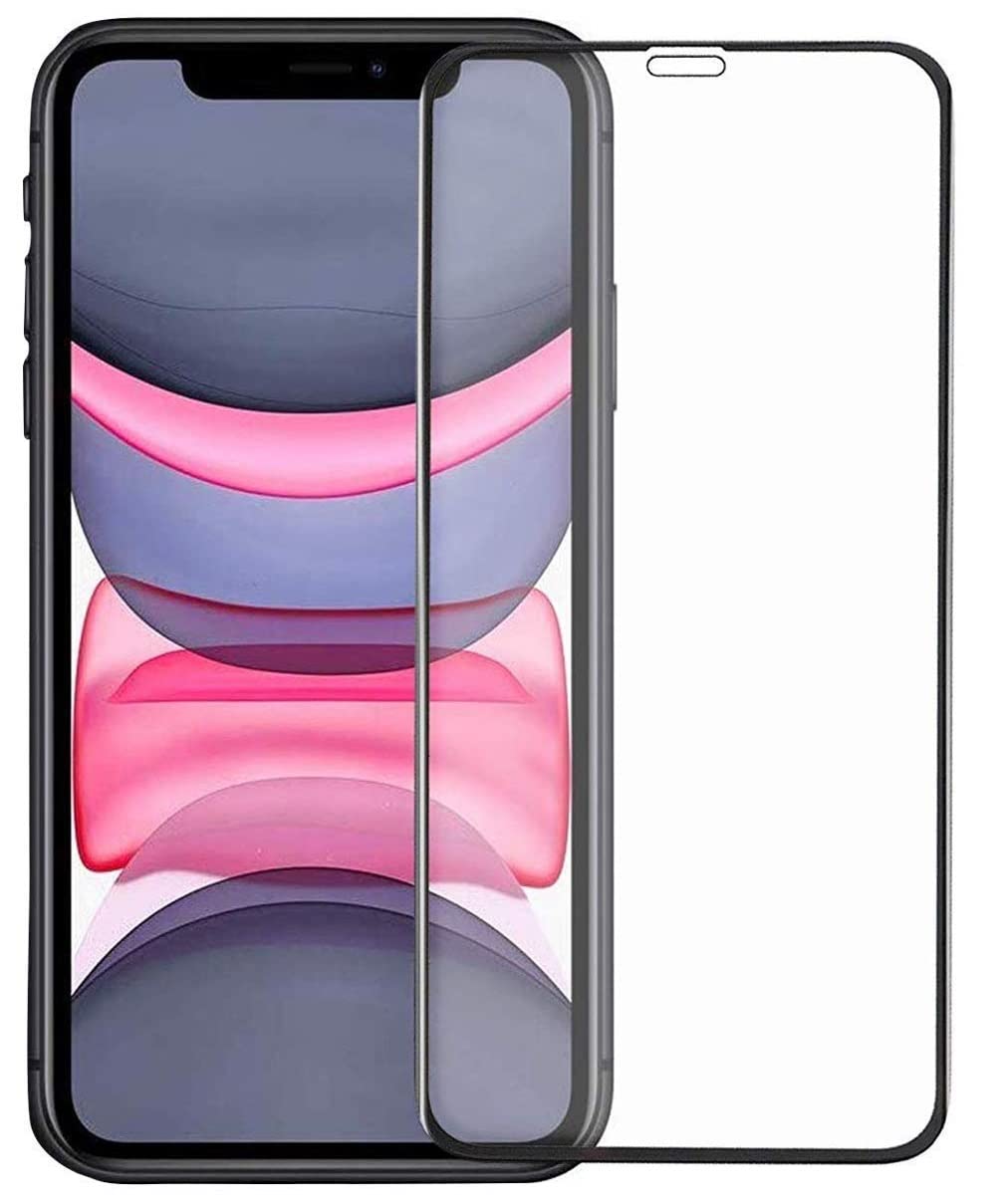JGD PRODUCTS Case Friendly Tempered Glass for iPhone 11, iPhone XR with Full Screen Coverage (Except Edges) and easy installation kit (B0BTYDX9BD) Amazon Price History, Amazon Price Tracker