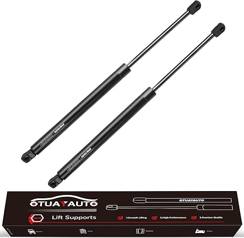 Miniatura 17 de OTUAYAUTO Puntales de amortiguador de cofre delantero, puntales de elevación de resorte de gas de repuesto para Dodge Ram 1500 2500 3500 4500 5500