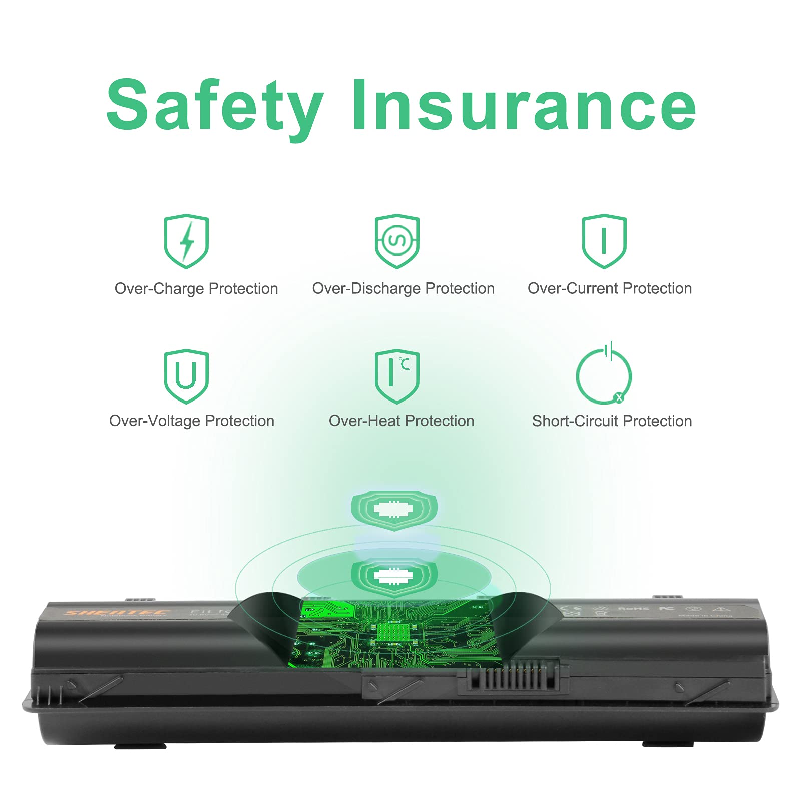 Batteria HP MU06 4000mAh 10.8V - Compatibile Con Pavilion G6, G7, Compaq CQ56, CQ57 E Altri Modelli - Foto 6