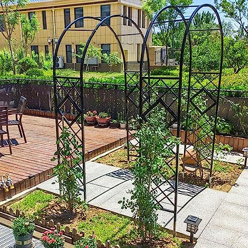 Structure de jardin durable fer forgé de prestige pour pergola - 8