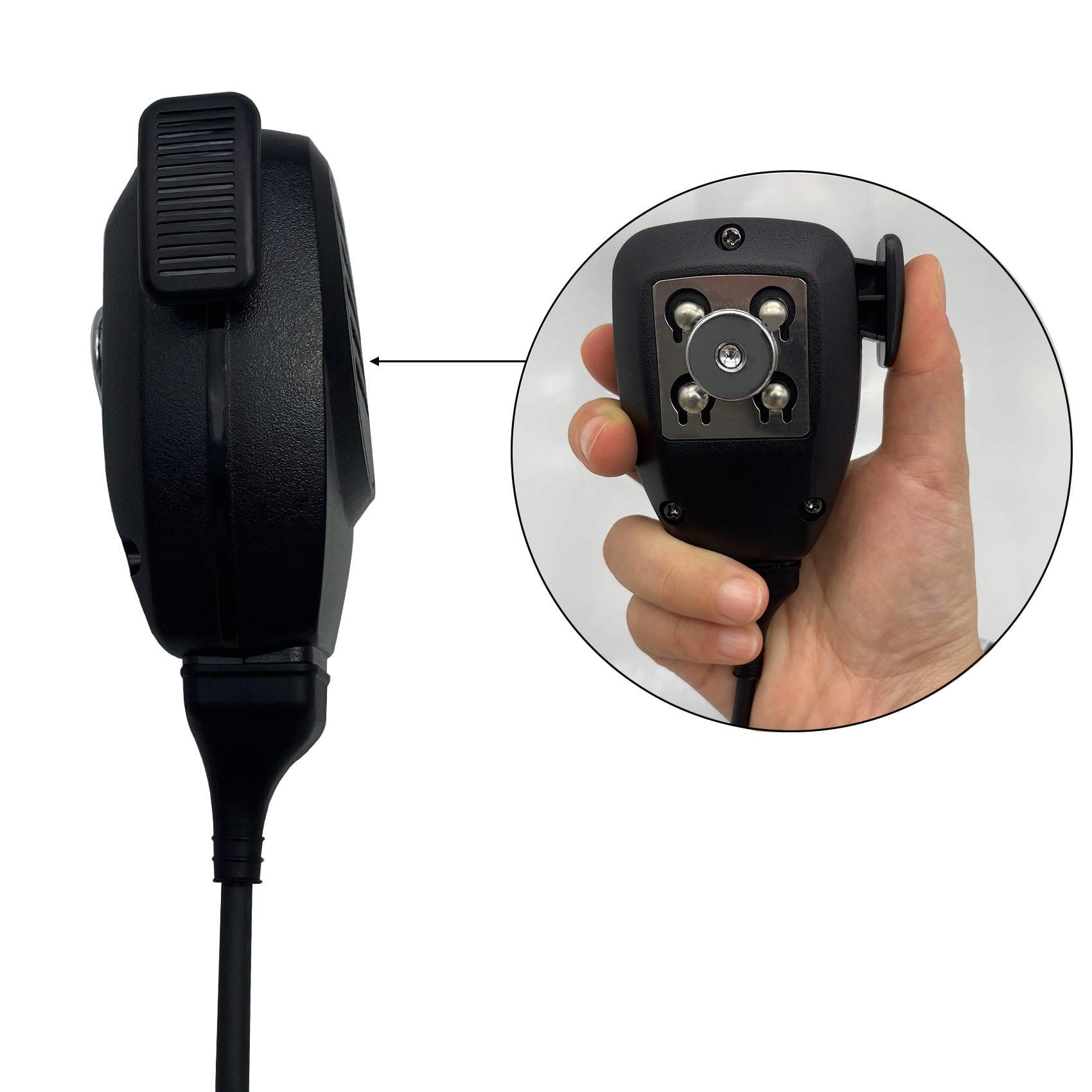 Amazon.com: 6 Pin RJ45 Plug Radio Shoulder Speaker Mic for HYT TM