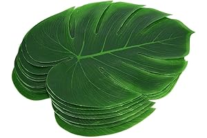 12pcs Monstera Leaf Placemat: Beautify Your Table with Tropical Elegance