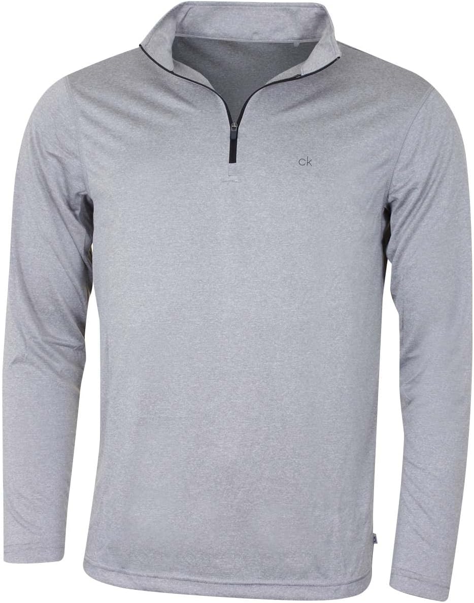 Calvin Klein Men's Harlem 1/4 Zip Lightweight Technical CK Golf Sweater