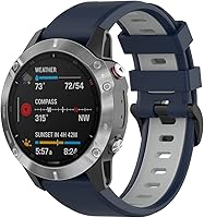 Vista 22 de Correa de reloj para Garmin Approach S62/S60, Instinct, Forerunner 945/935, Fenix 6/ GPS, correa de repuesto para reloj