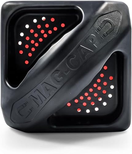 Miniatura 8 de Camco 4 Tapa para defensas contra el ingreso de insectos, magnética, 4 pulgadas., tapa magnética y tapa estándar, Negro