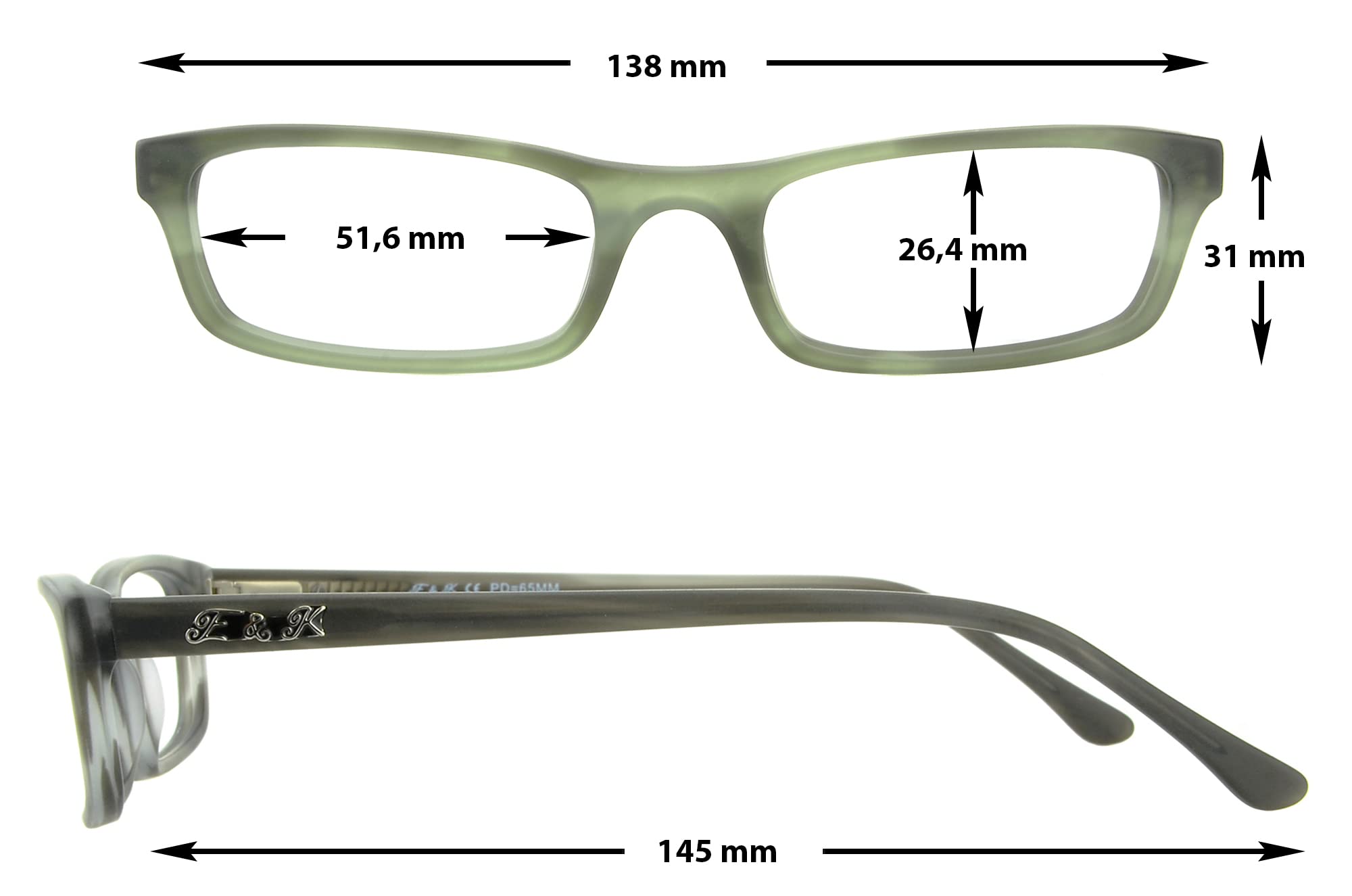 Lunettes de Lecture Mr. & Mrs. King - avec Verres Premium trempés et Traitement antireflet