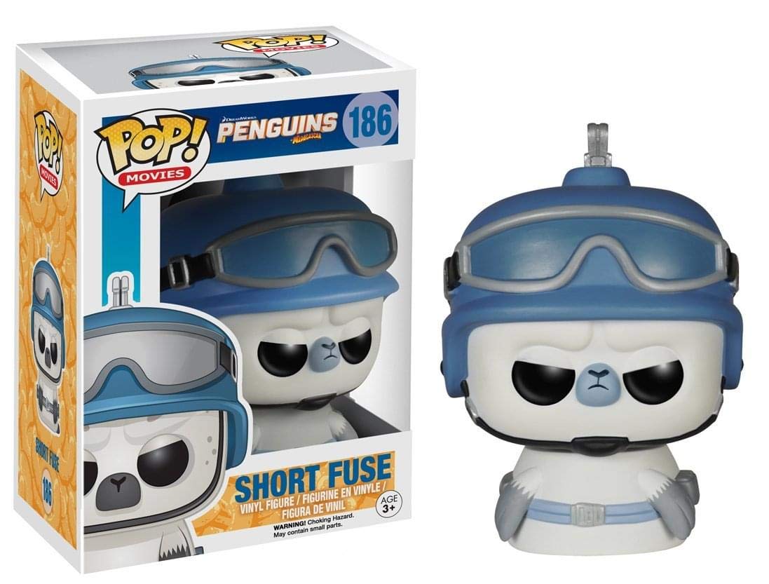 ファンコ ポップ ザ・ペンギンズ from マダガスカル ショート・フューズ　 Funko POP! Movies: Penguins of Madagascar Short Fuse Vinyl Figure Amazon.com: Funko POP Movie: Penguins of Madagascar - Short