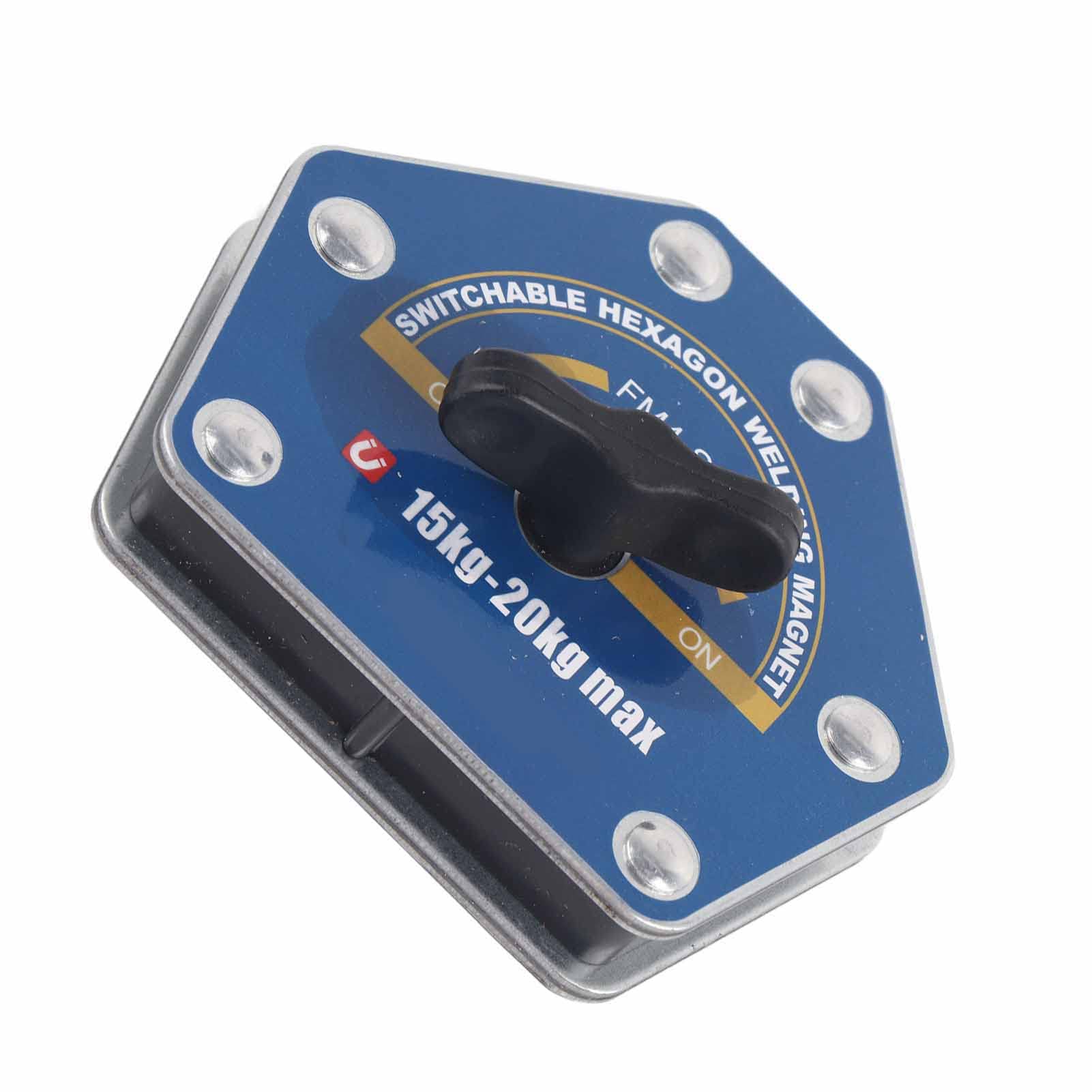 Welding Magnet, Electromagnetic Welding Positioner, Hexagonal Welding Holder, Fm4-S With Switch, Arc Welding Equipment