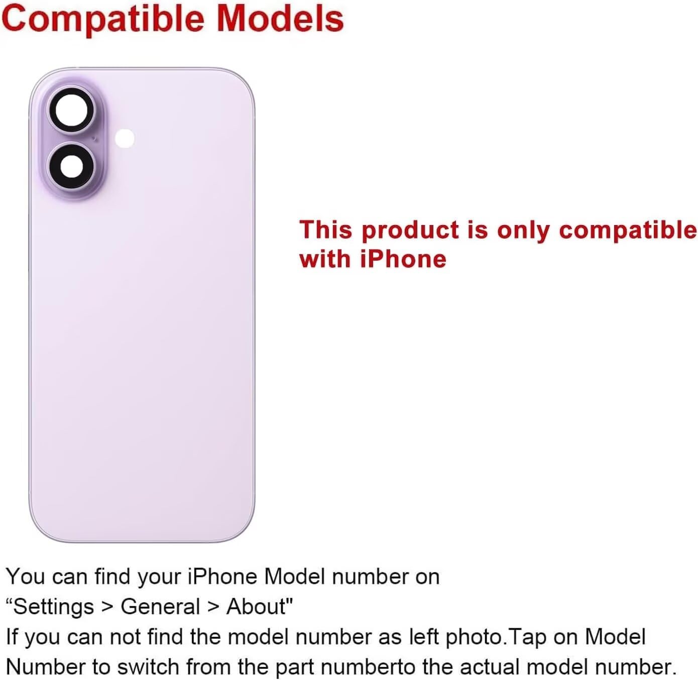 Amazon.co.jp: Kayyoo バックパネル 用の iPhone 17 バックガラス 