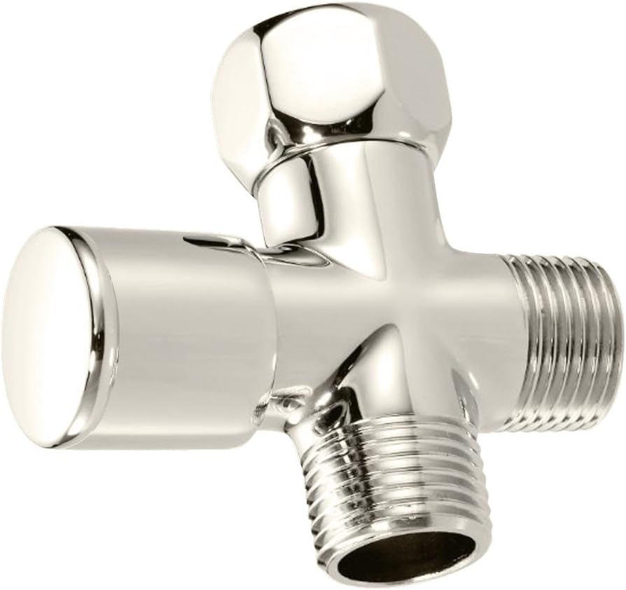 Westbrass Shower Arm 1/2" IPS Diverter Valve, Oil Rubbed Bronze, D348-12