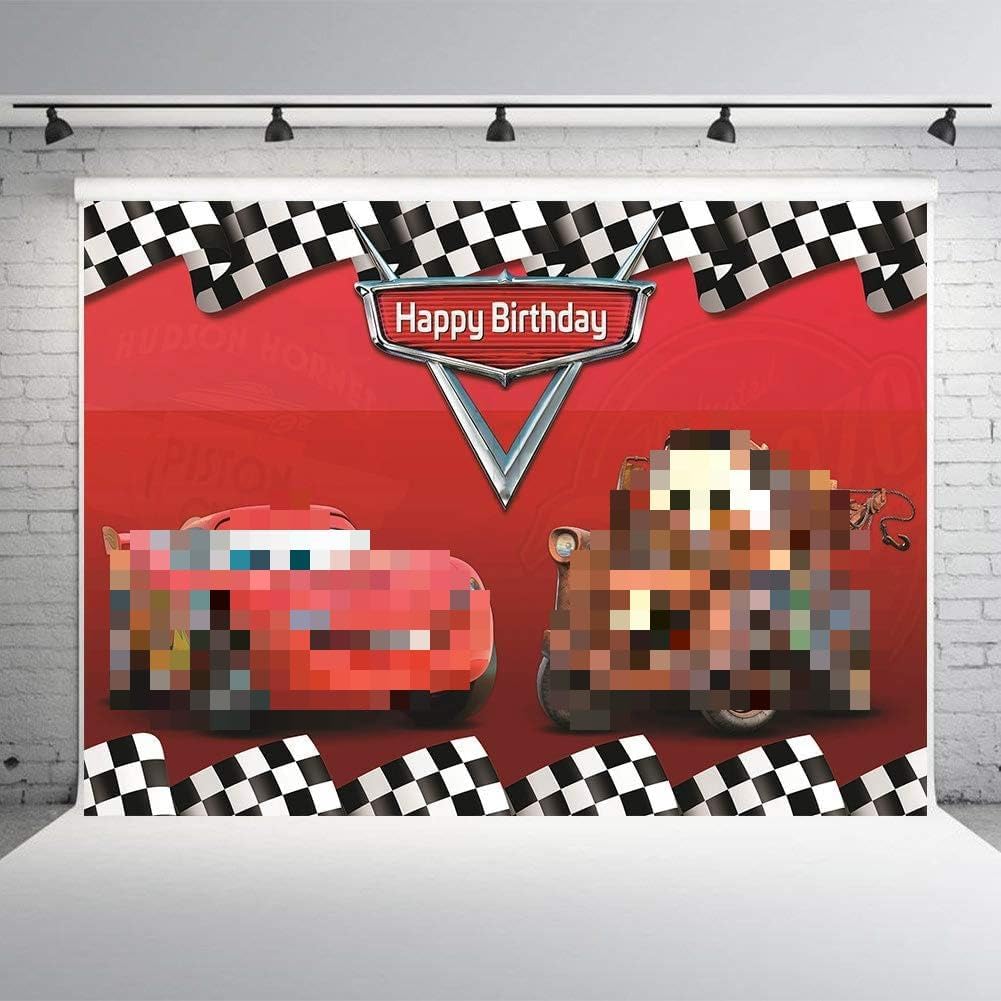 Backdrop for Birthday Party Party Decoration Backgrounds Black Photo Photography Supplies 7X 5FT