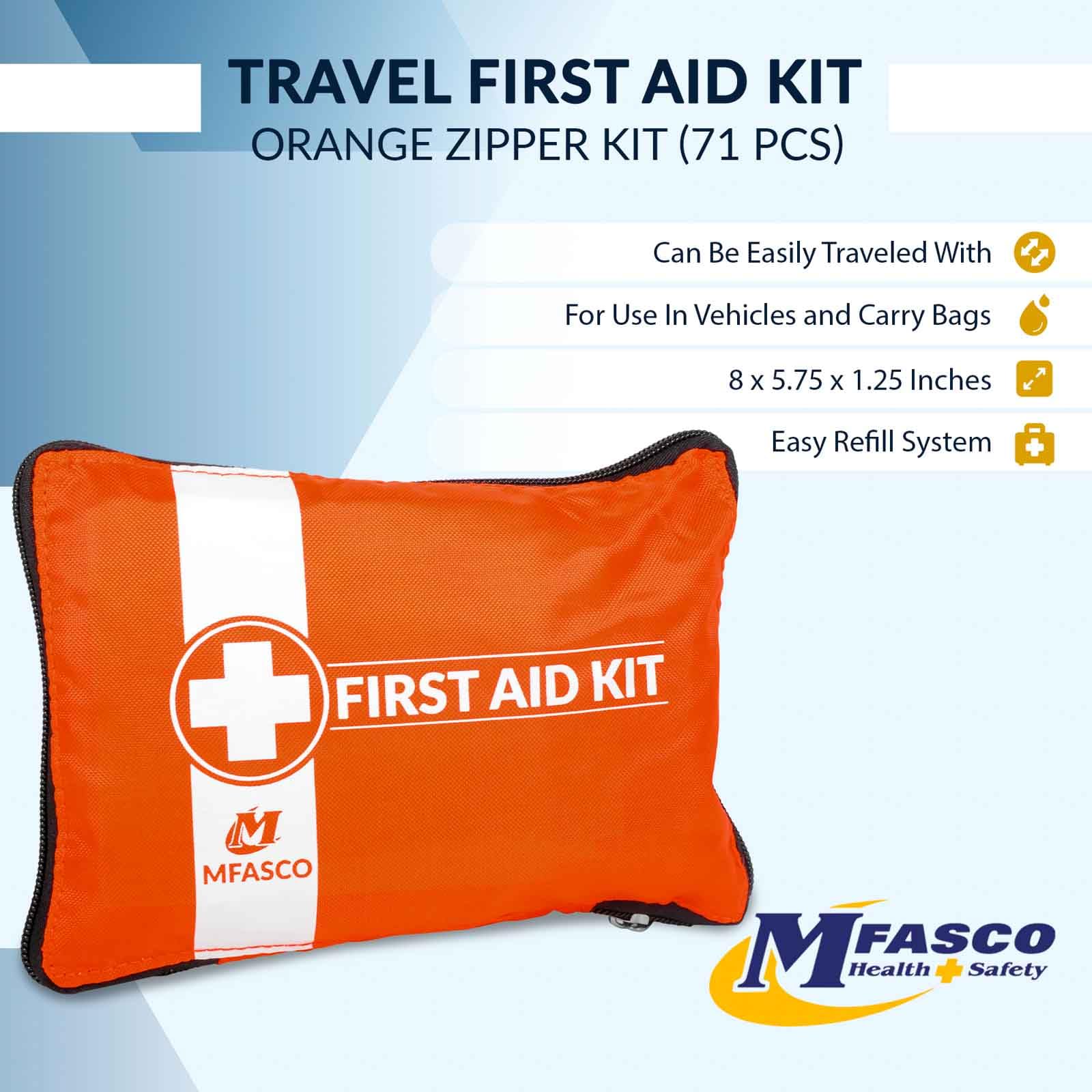 Kemp USA 10 Unit First Aid Kit