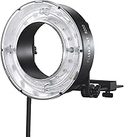Vista 10 de Flashpoint Cabezal de flash de anillo R200 para flash de bolsillo eVOLV200 y eVOLV200 Pro, anillo de luz ultra potente de 200 vatios con lámpara