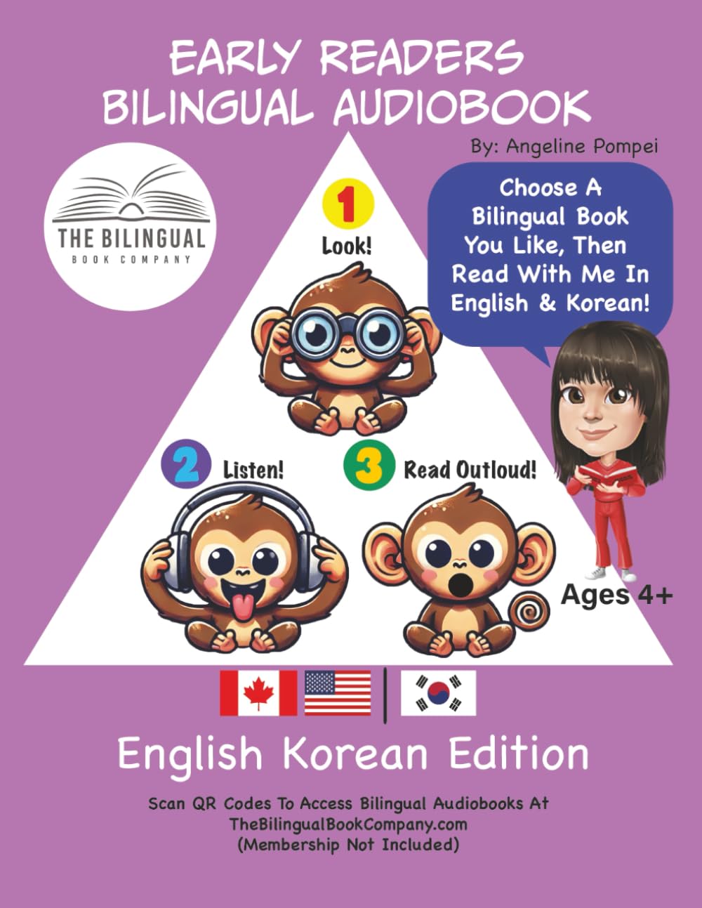Early Readers Bilingual Audiobook English Korean Edition