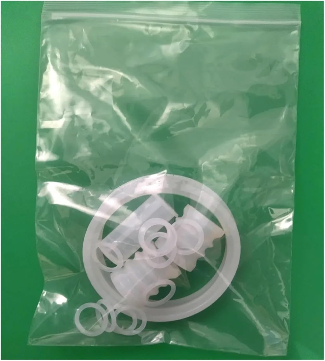 Kitchen Appliance Accessories 17 In 1 Bag Gaskets Sealing Rings O-Ring Silicone Tubes Accessories Parts,Compatible for YKF Soft Ice Cream Machines Fittings