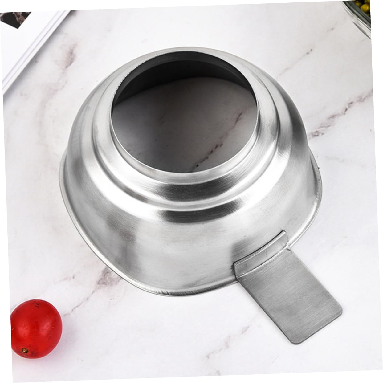 GALPADA 3 Series Embudo De Boca Ancha Embudo Boca Ancha Para Salsa De Vino o De Tarro o De Liquido De Acero Inoxidable Silver 2 Piezas X 3