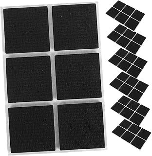 72pcs Furniture Leg Pads Self-Adhesive Non-Slip Furniture Feet Cups Anti-Skid Hardwood Floor Protectors for Tables Chairs Sofas Prevent Sliding
