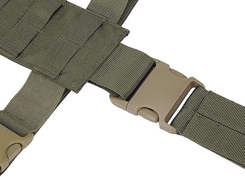 Miniatura 4 de EXCELLENT ELITE SPANKER Funda táctica para patas caídas plataforma ajustable para patas caídas módulo Molle bolsa universal para pierna