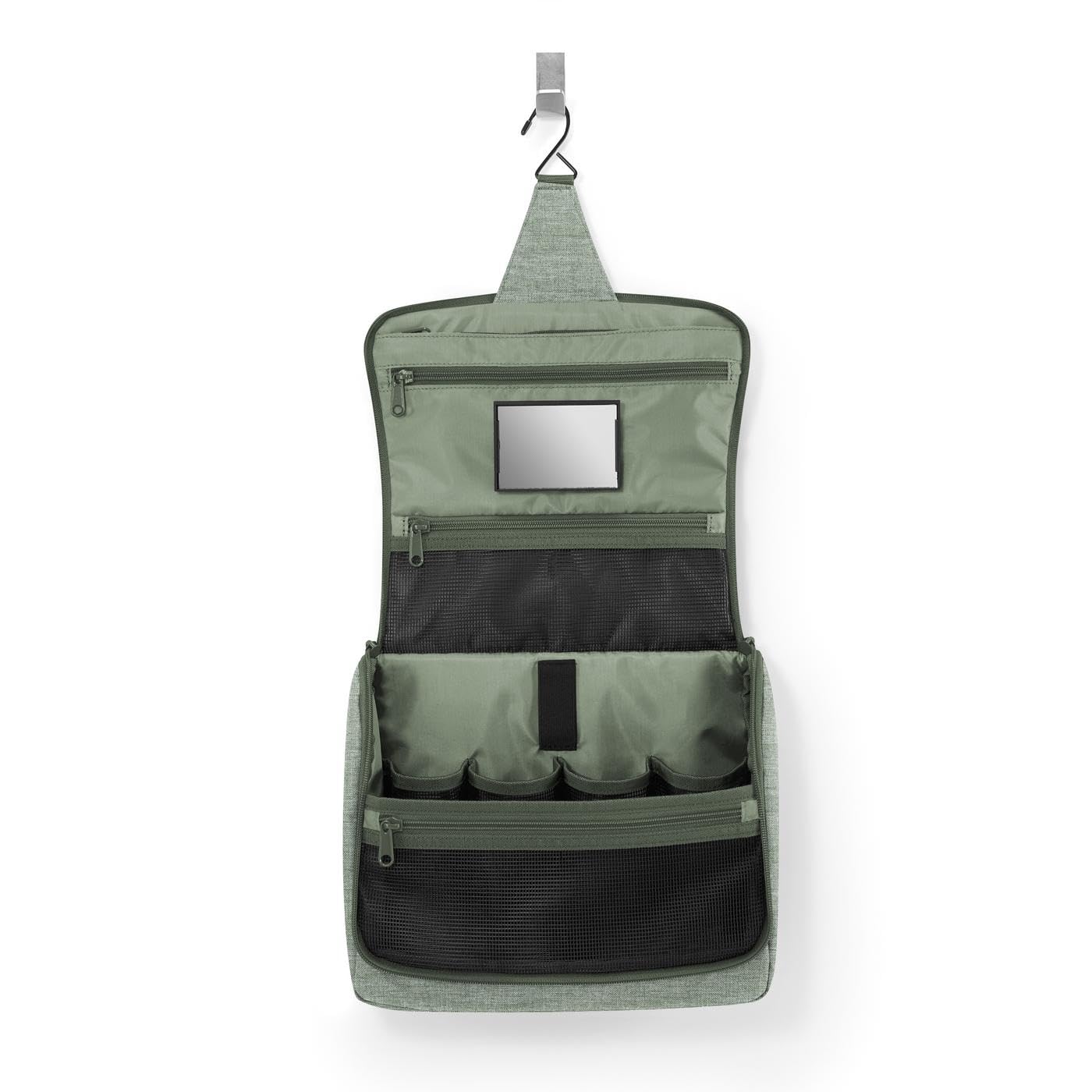 reisenthel Toiletbag XL - XL Practical Toiletry Bag with Hook, Water-Repellent Material - 3