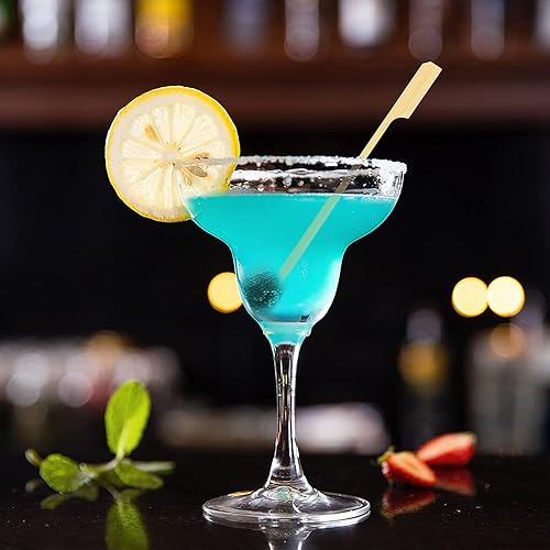 Miniatura 6 de Pinchos de madera de bambú de 4.7 pulgadas (1000 unidades) para cócteles, palillos de cóctel para bebidas, palillos de dientes, aperitivos,