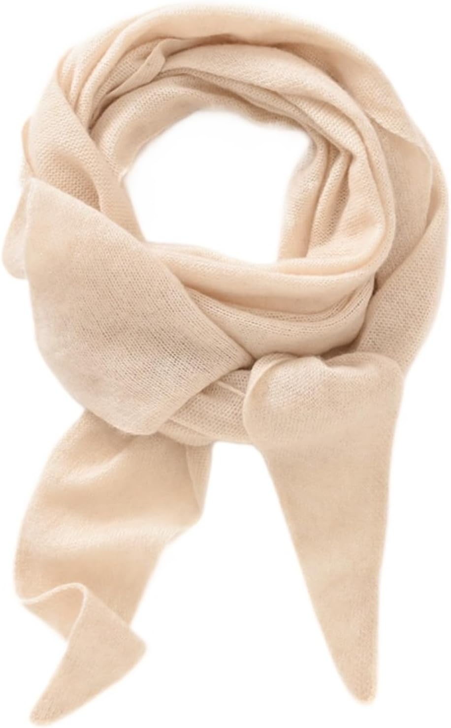 Knit Cashmere Triangle Scarf for Women Wool Knitted Head Scarf Bandana Y2k Old Money Aesthetic Accessories