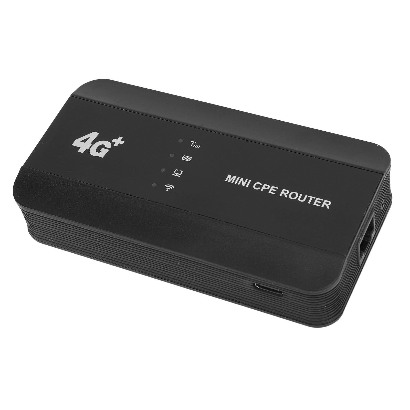 Dpofirs Hotspot Mobile 4G LTE, Router Portatile WiFi6 velocità 300 Mbps con Batteria da 3000 MAh Porta RJ45 Tipo C per Viaggi