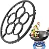 Electric Stove Wok Ring - Cast Iron Wok Support Ring, Cookware Accessories, Stove Accessories, Kitchen Utensils for Home Kitchen, Portable Stove Stand, Wok Support Ring, Cookware Accessories