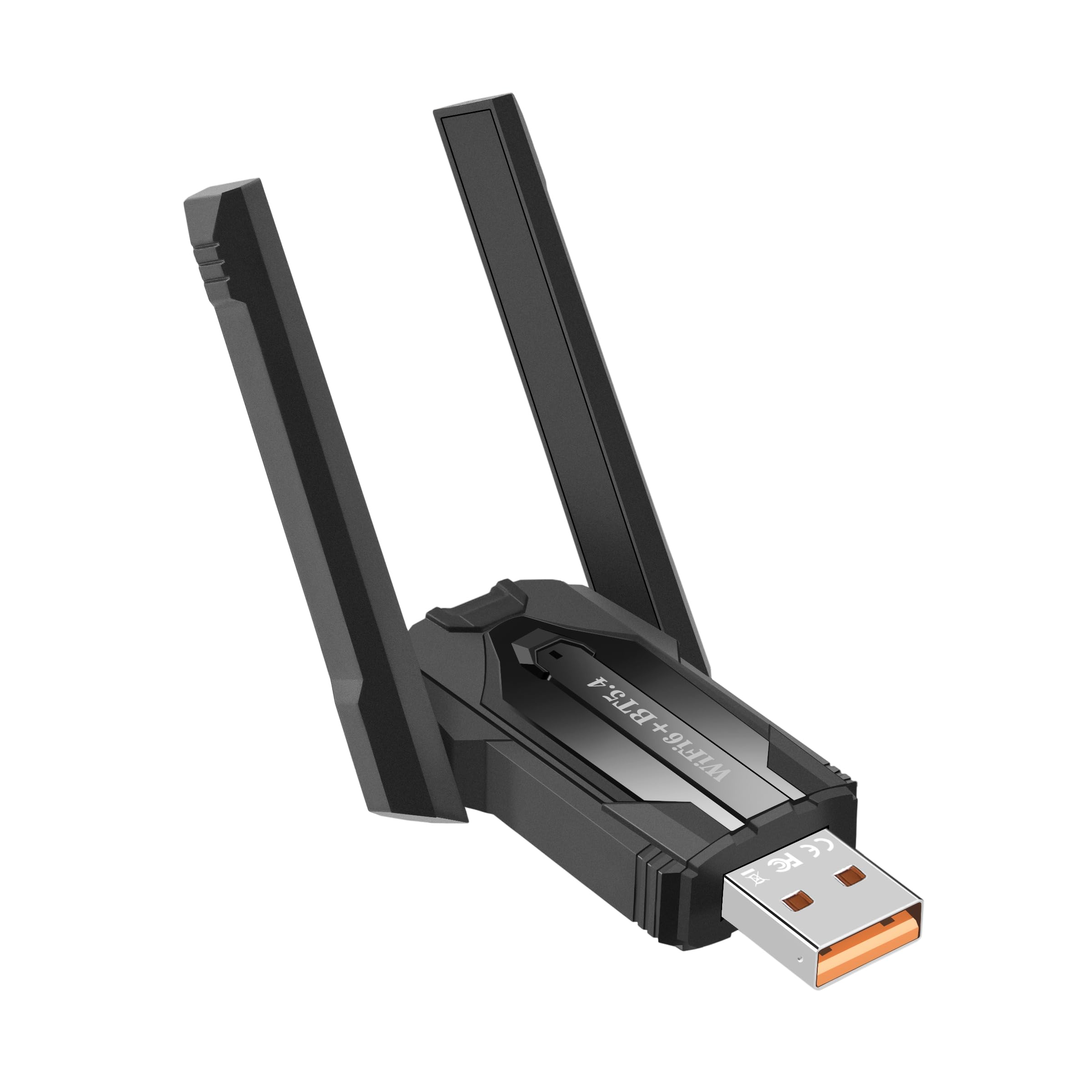 Adaptador WiFi 6 Bluetooth 5.4 USB 2 en 1, doble banda 2,4/5 GHz ax900 Mbps para PC/portátil/escritorio, adaptador WiFi Bluetooth mini USB sin controlador, compatible con Windows 7/10/11