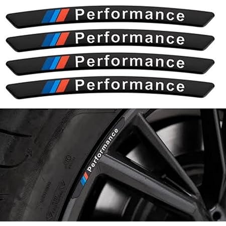 Amazon Tommyfield ホイールステッカー リムステッカー 車 バイク ステッカー カスタム リム ホイール 4個 セット ブラック ステッカー デカール 車 バイク