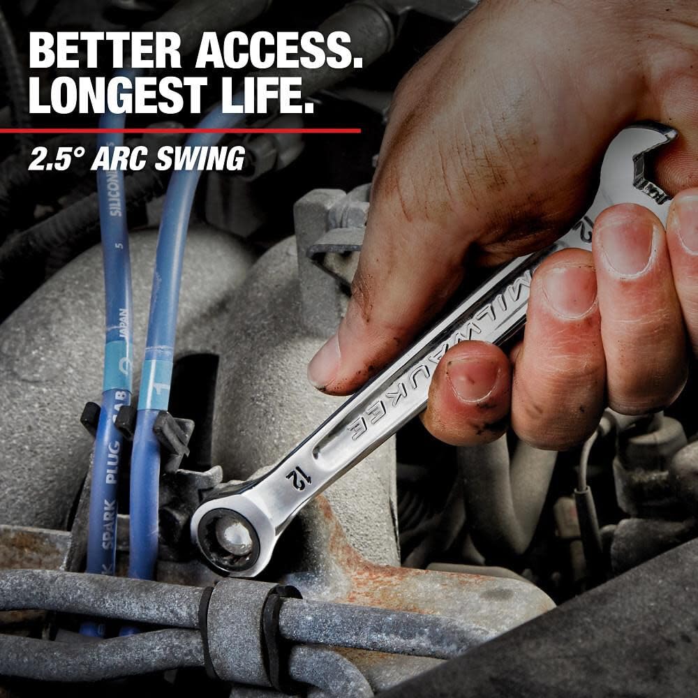 Metric Ratcheting Wrench Set - 144 Positions -4 Metric Ratcheting Wrench Set - 144 Positions -4