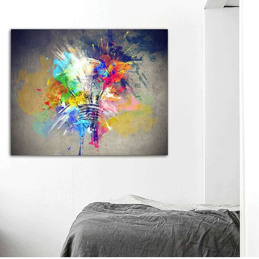 デジタル'85 / 抽象画 キャンバス 額セット 44×32㎝ 原画1点のみ Amazon.co.jp: 抽象絵画ポスターとプリント壁アート写真