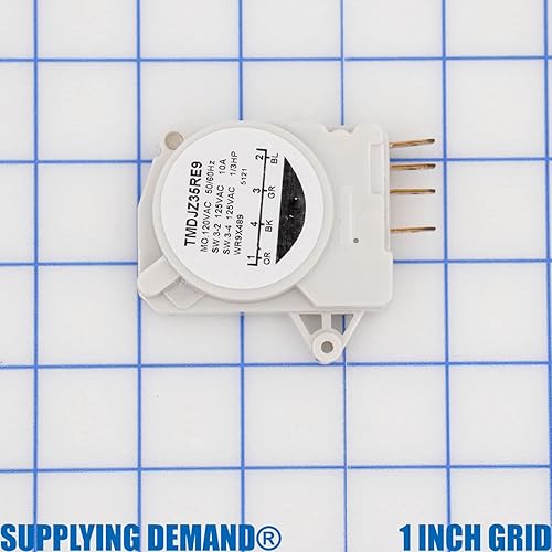 Miniatura 2 de Supplying Demand Reemplazo del temporizador de descongelación del refrigerador WR9X489 WR09X0427