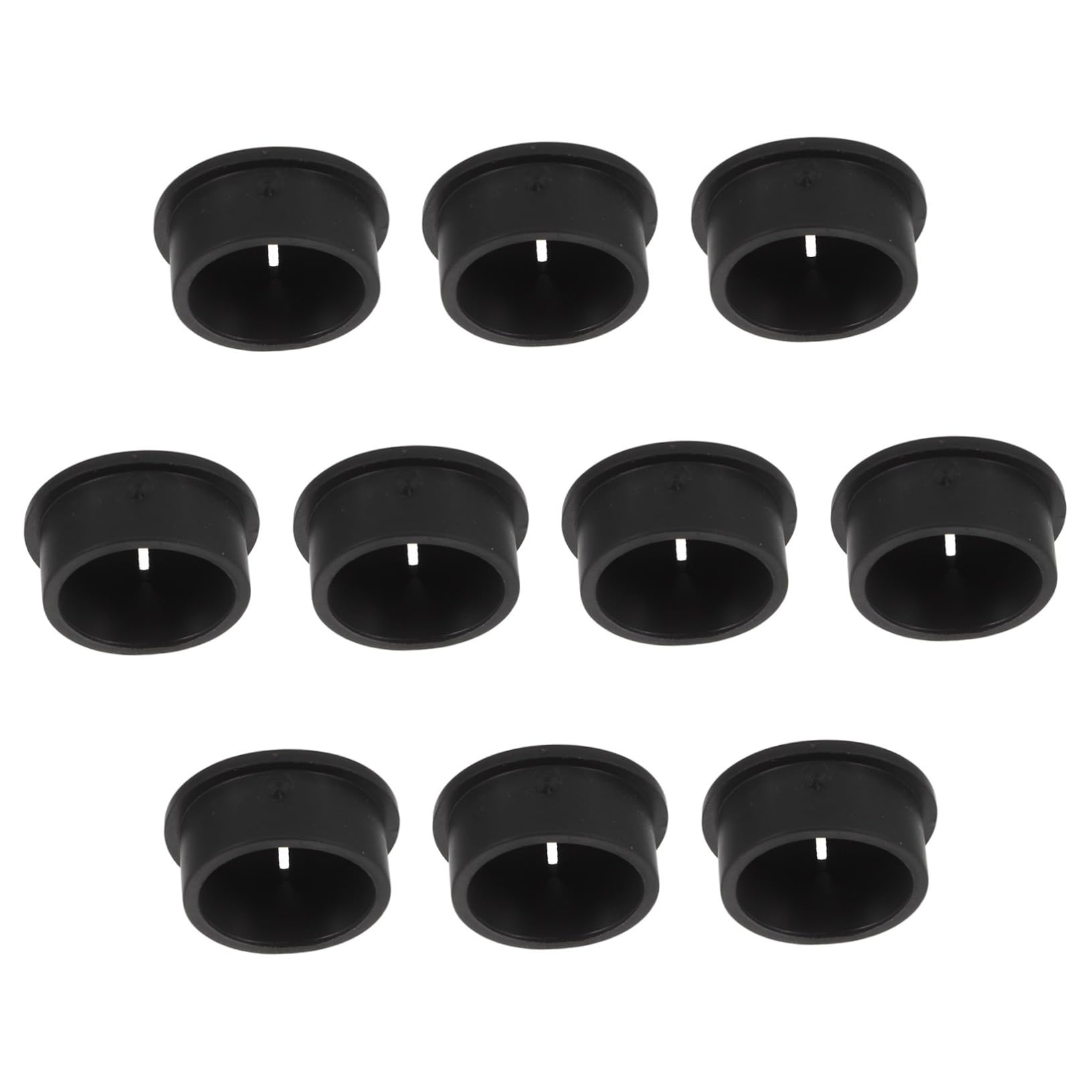 SEWACC 10pcs Cable Grommet Cover Hole Covers for Desk and Wall Flexible Wire Management for Use